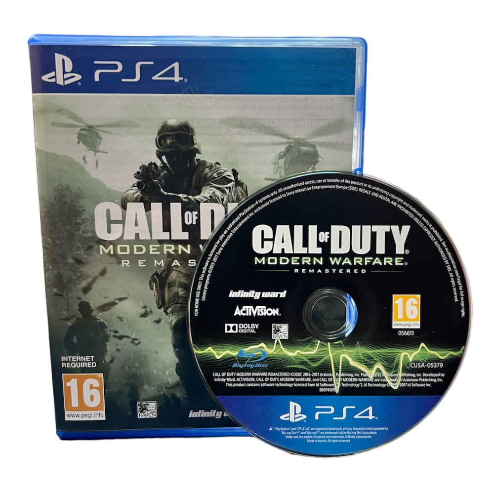 Used Call of Duty: Modern Warfare Remastered (PS4) - Own4Less